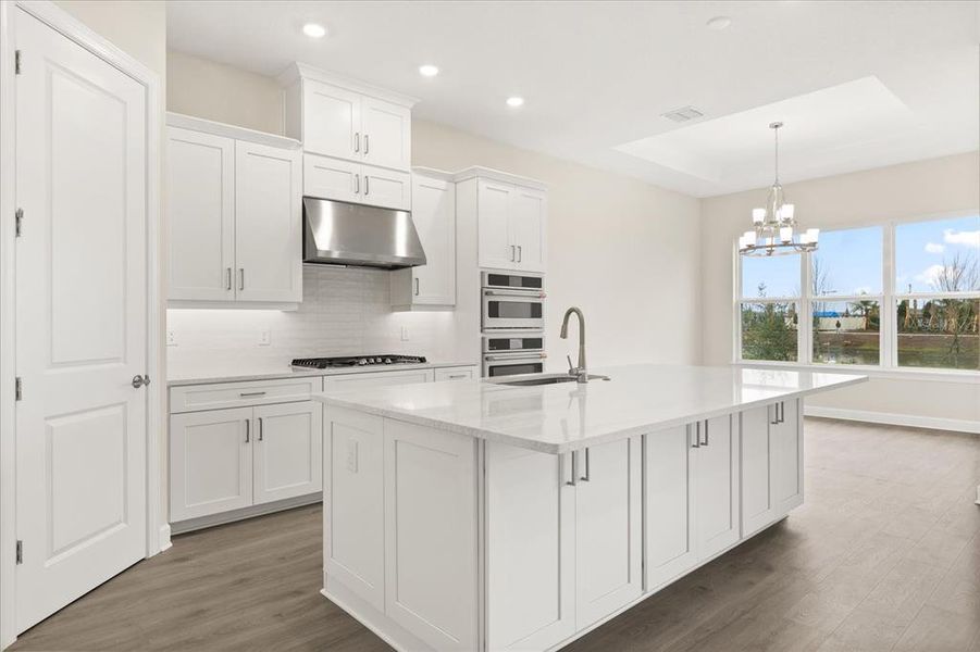 Furnished interior view inside a new home in , St. Cloud (Image 5).