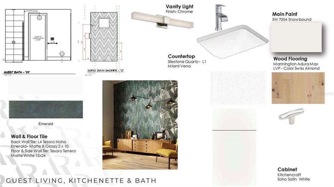 Sample of building materials used in homes in , Winter Garden (Image 15).