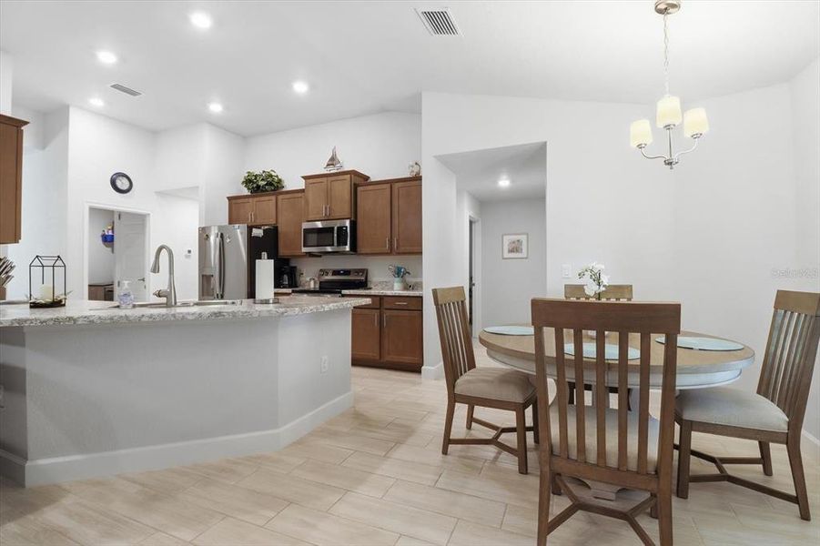 Furnished interior view inside a new home in , Homosassa (Image 16).