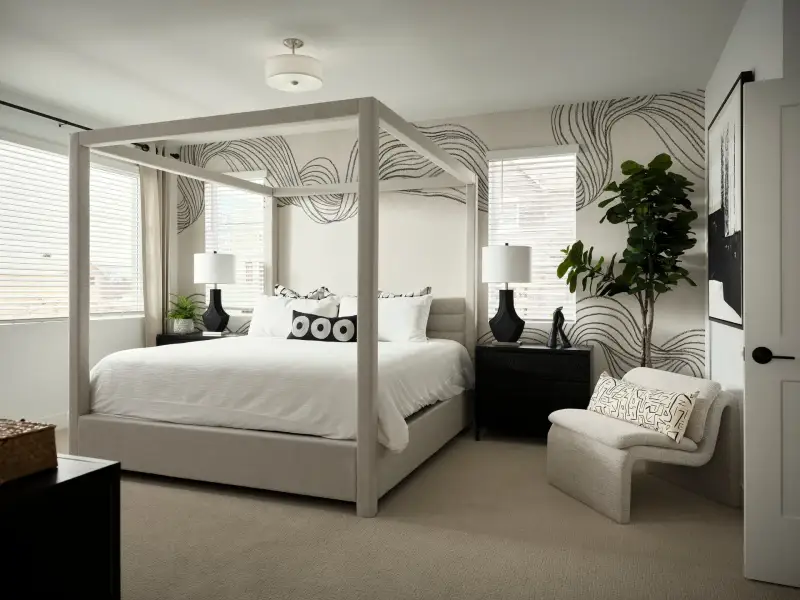 Furnished interior view inside a new home in Uplands, Westminster (Image 7).