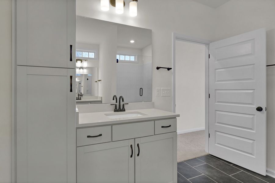 Furnished interior view inside a new home in Grand Park, Leland (Image 10).