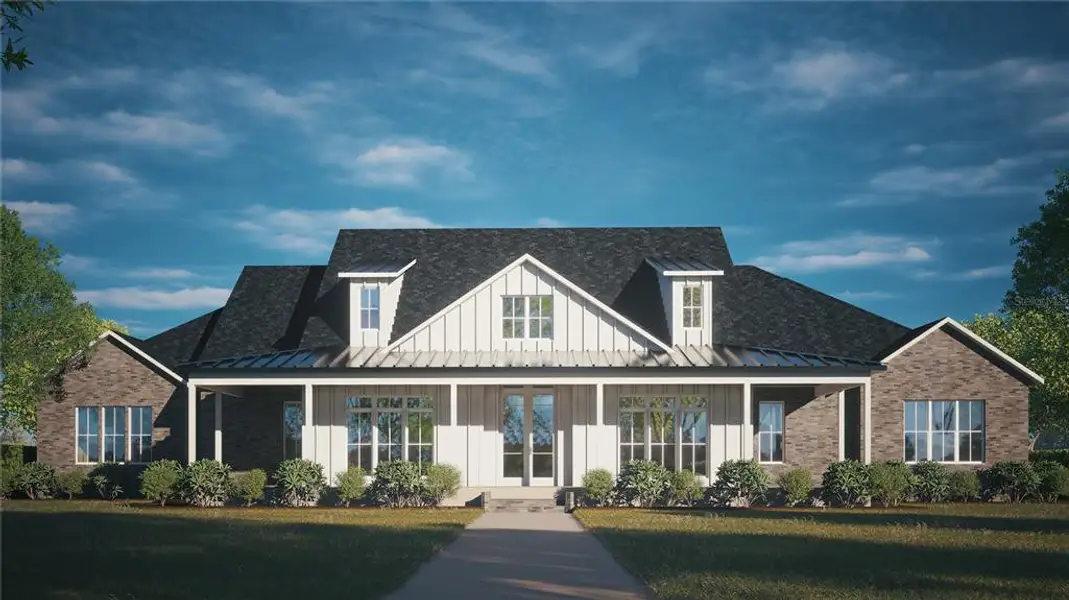 Front exterior of a new home in , Umatilla, FL, highlighting curb appeal (Image 1). Front exterior of a new home in , Umatilla, FL, highlighting curb appeal (Image 1).