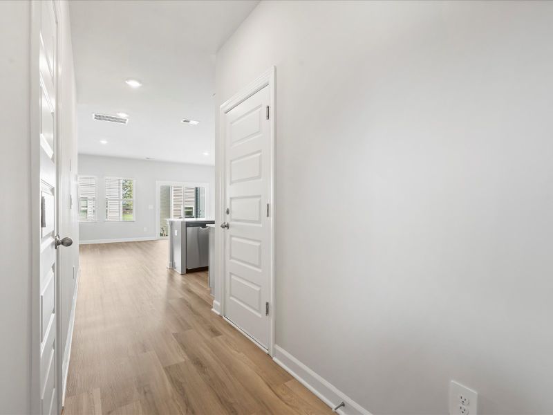 Spacious, unfurnished interior of a new home in Valentine Townes, Greer (Image 10).