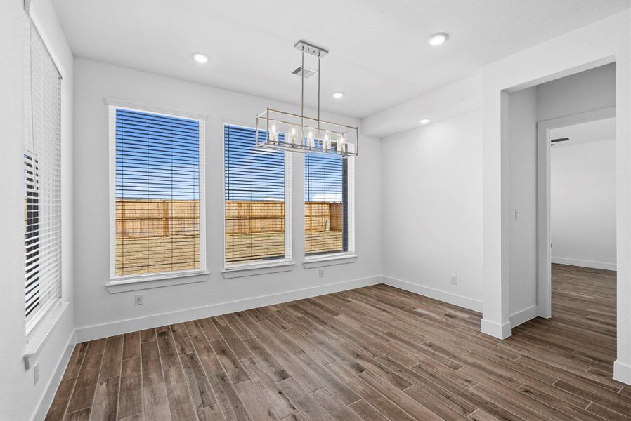 Spacious, unfurnished interior of a new home in Meridiana, Manvel (Image 15).