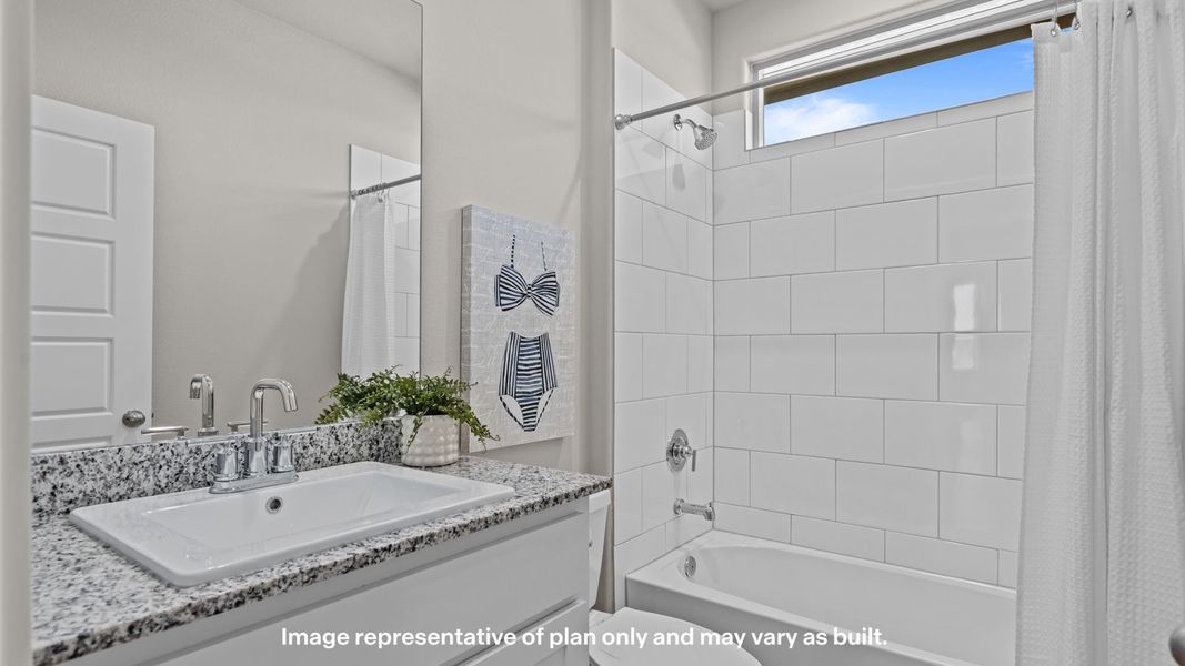 Furnished interior view inside a new home in Homestead at Parks Bell Ranch, Odessa (Image 12).