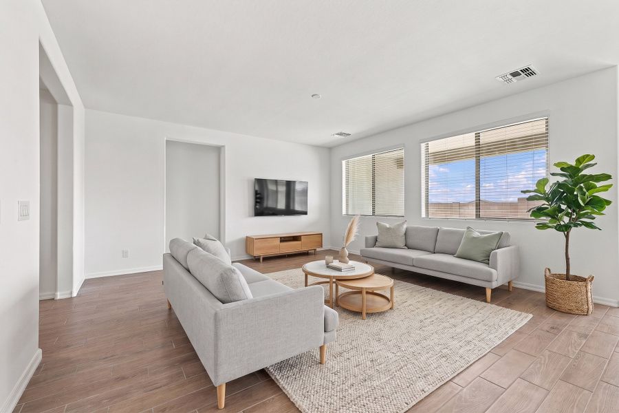 Furnished interior view inside a new home in Tirreno at IronWing, Litchfield Park (Image 8).