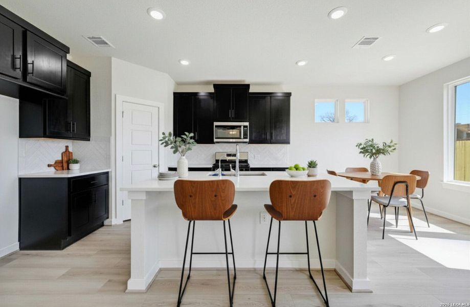 Furnished interior view inside a new home in Avondale, San Antonio (Image 5).