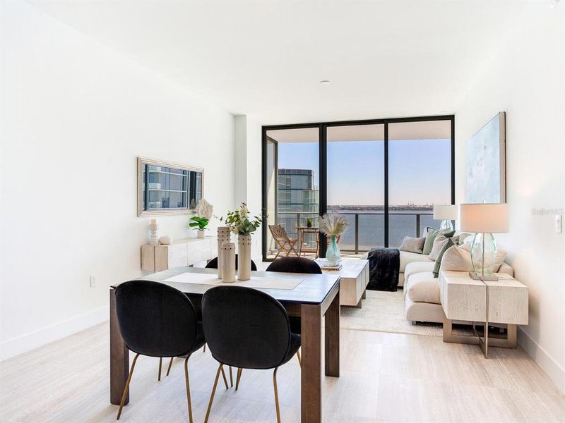 Furnished interior view inside a new home in , Tampa (Image 18).