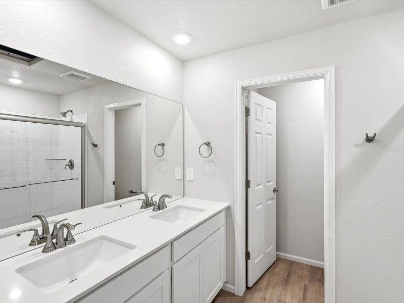 Furnished interior view inside a new home in Three Hills, Morrison (Image 10).