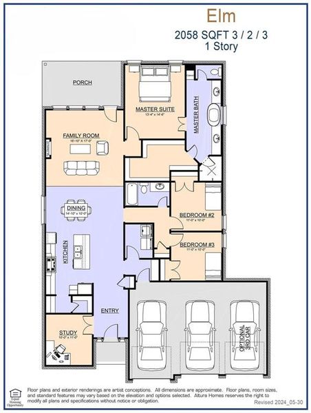View of home floor plan