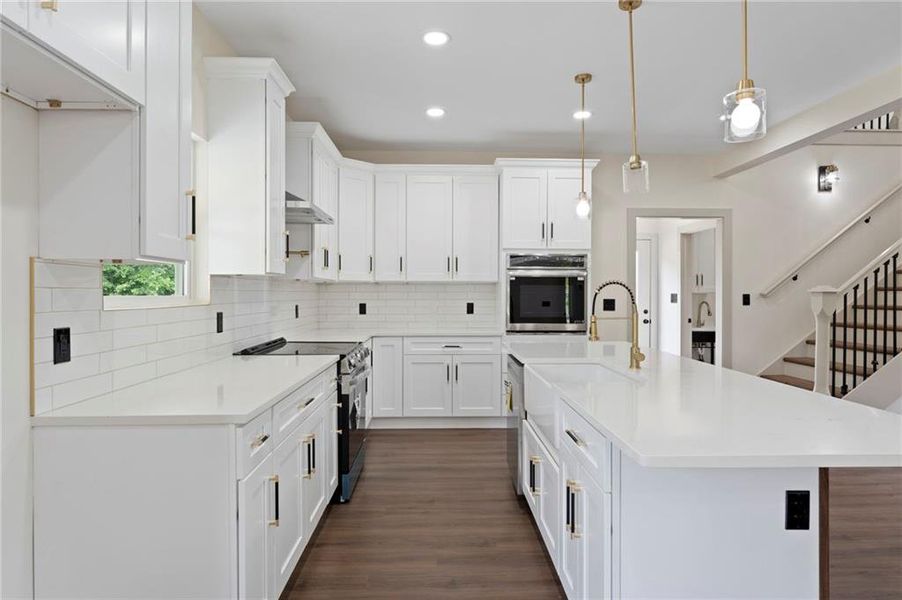 Furnished interior view inside a new home in , Locust Grove (Image 7).