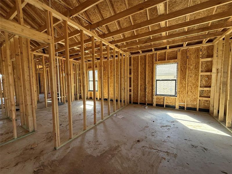 In-progress construction of a new home in Stillwater Lake Estates, Godley, TX (Image 5).