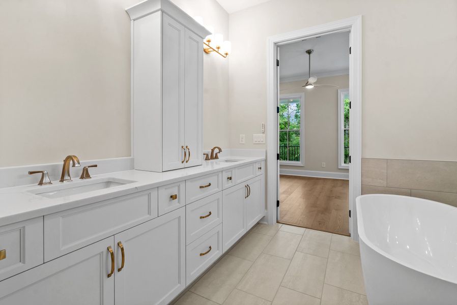 Representative furnished interior of a home built from the The Olmstead II by The Providence Group in Waterside Single Family, Peachtree Corners (Image 15).