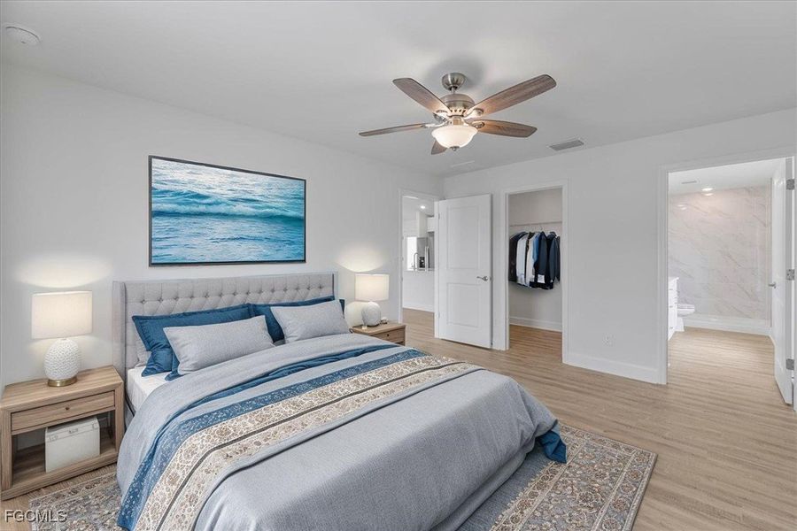 Furnished interior view inside a new home in Cape Coral, Cape Coral (Image 6). Furnished interior view inside a new home in Cape Coral, Cape Coral (Image 6).