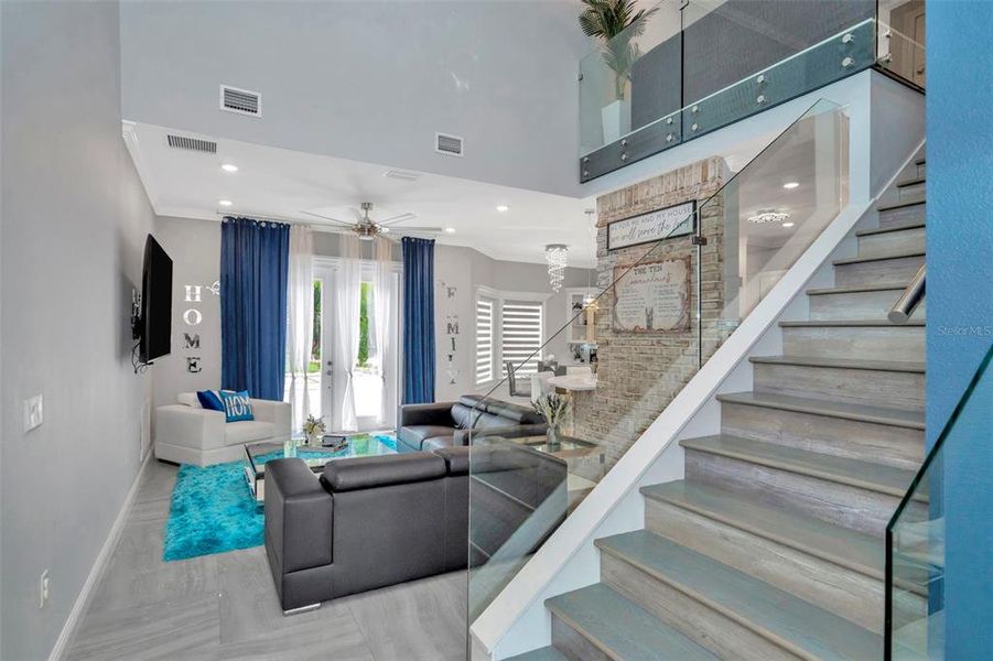 Furnished interior view inside a new home in , Lakeland (Image 20). Furnished interior view inside a new home in , Lakeland (Image 20).