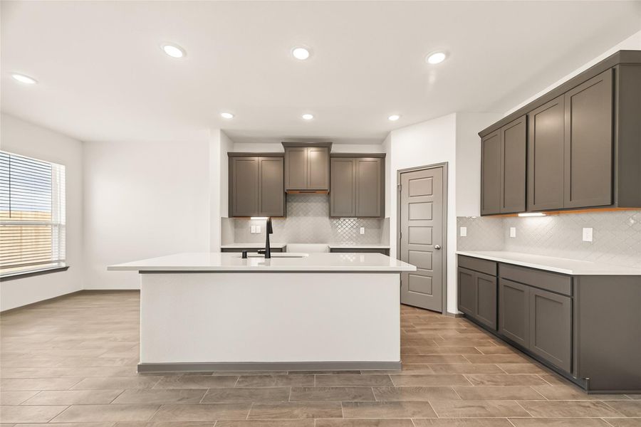 Furnished interior view inside a new home in Rates starting as low as, Iowa Colony (Image 8).