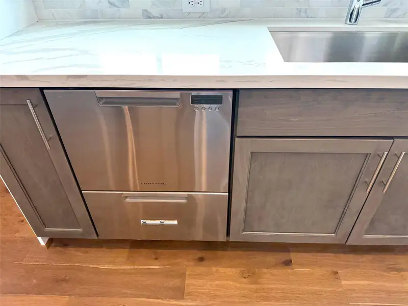 Close-up of interior finishes inside a home in Eastwood Green, Houston (Image 11).