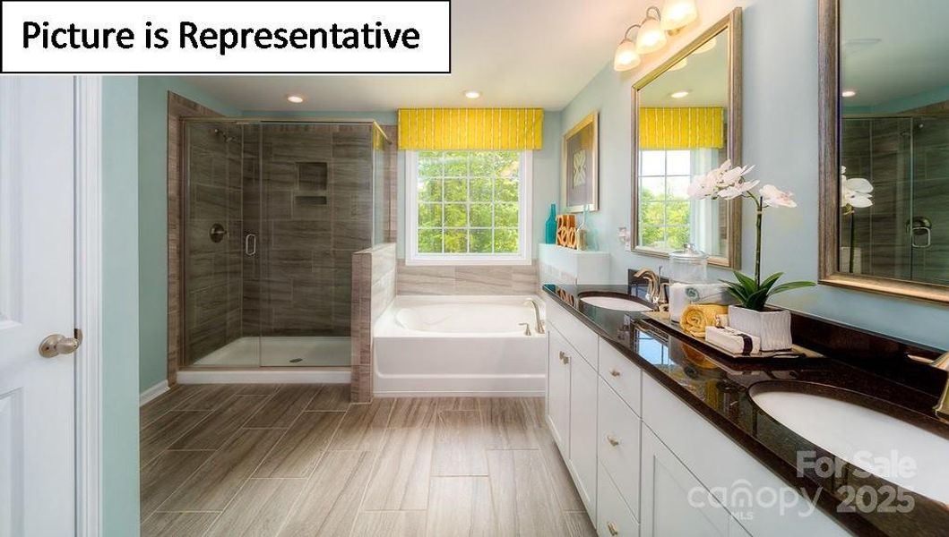 Furnished interior view inside a new home in Sylvan Creek, Denver (Image 14).