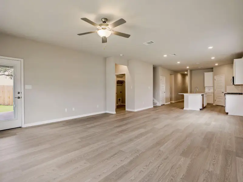 Photo is not of the actual home, but is an inspirational photo of builder’s model home and may depict options, furnishings, and/or decorator features that are not included