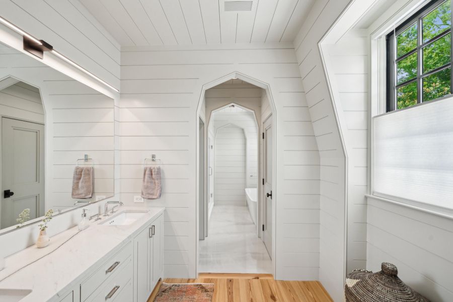 Furnished interior view inside a new home in , Mount Pleasant (Image 15).