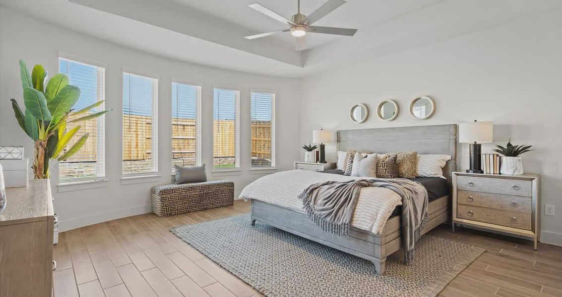 Representative furnished interior of a home built from the Wyatt by Chesmar Homes in Broken Oak, Georgetown (Image 6).