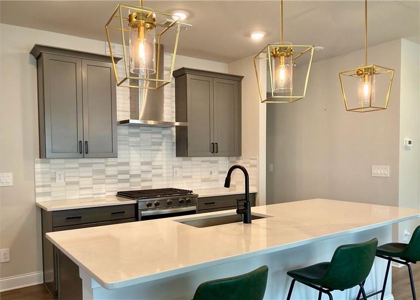 Furnished interior view inside a new home in , Cumming (Image 6).