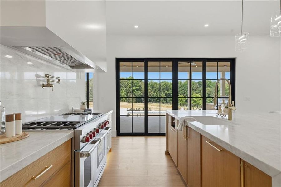 Furnished interior view inside a new home in , Canton (Image 8).