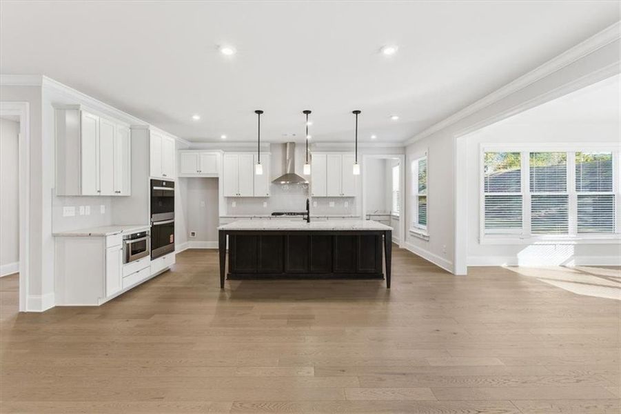 Furnished interior view inside a new home in Ford Landing, Acworth (Image 14).