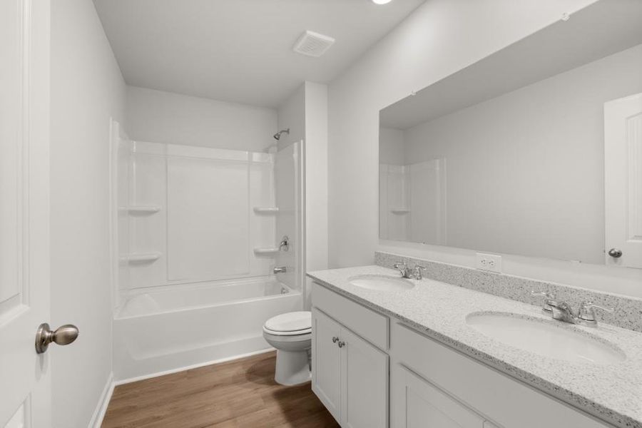 Furnished interior view inside a new home in Braselton Village, Braselton (Image 6). Furnished interior view inside a new home in Braselton Village, Braselton (Image 6).