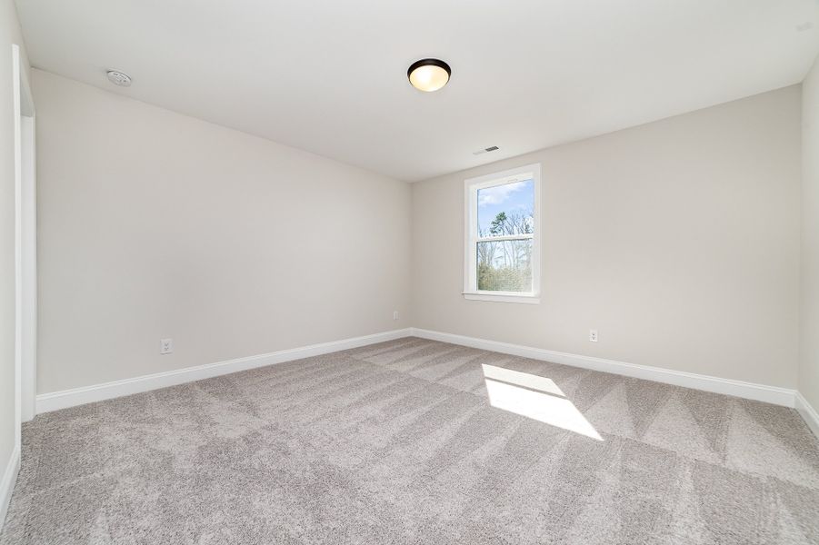 Representative unfurnished interior of a home built from the Madison by Greybrook Homes in Harbor Watch, Statesville (Image 25).