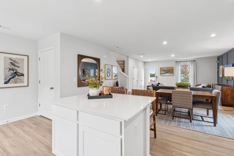 Kitchen and Dining Area