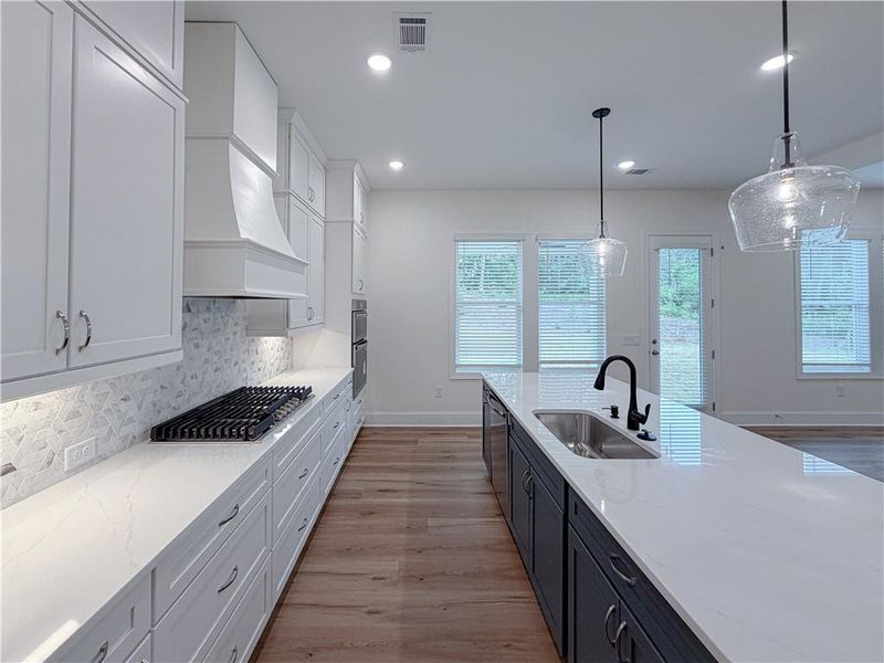 Furnished interior view inside a new home in Ashbury Commons, Powder Springs (Image 6).