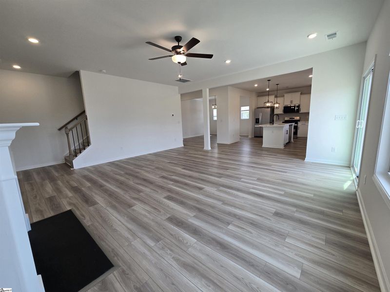 Spacious, unfurnished interior of a new home in Shiloh Trail, Wellford (Image 18).