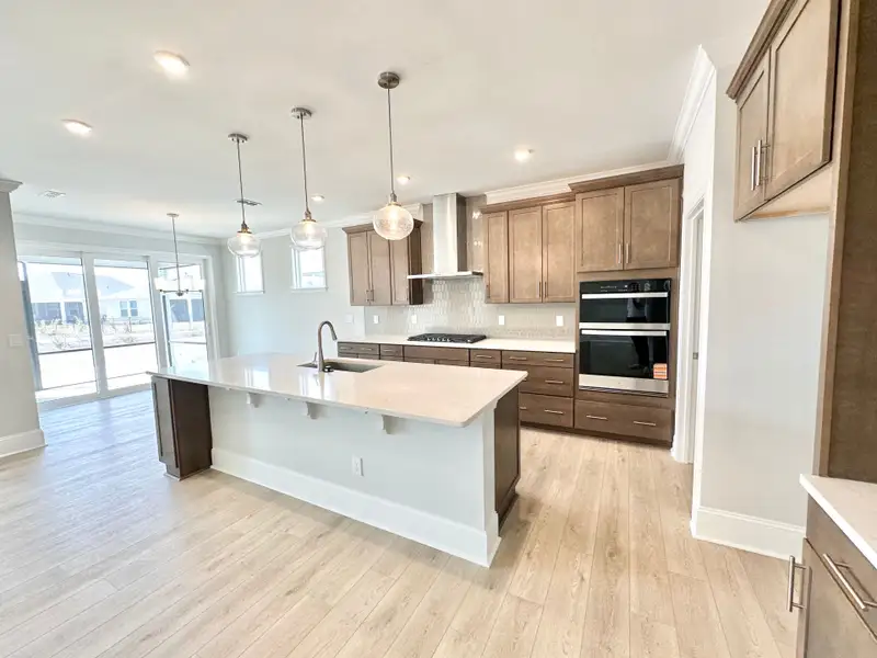 Furnished interior view inside a new home in Del Webb Wilmington at Mallory Creek, Leland (Image 8).