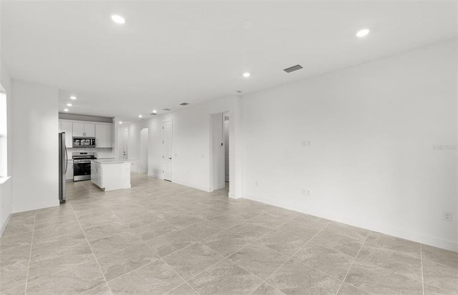 Spacious, unfurnished interior of a new home in Arbor Oaks, North Port (Image 27). Spacious, unfurnished interior of a new home in Arbor Oaks, North Port (Image 27).