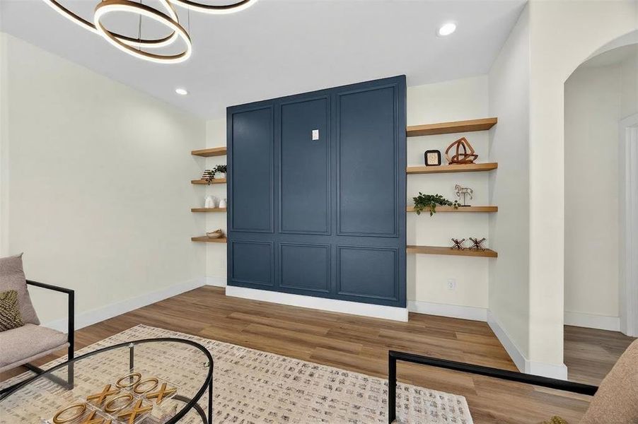 Furnished interior view inside a new home in , Fort Worth (Image 24).