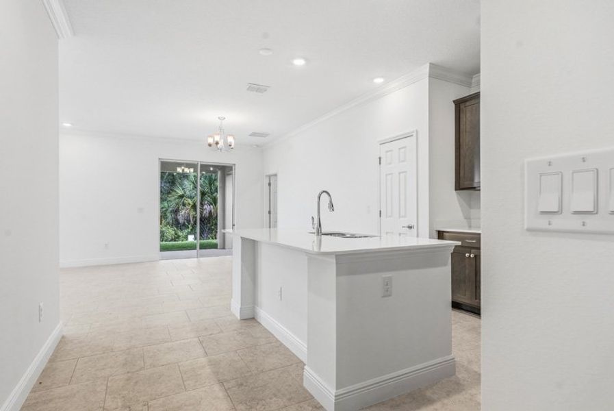 Furnished interior view inside a new home in Eden Hills, Lake Alfred (Image 18).