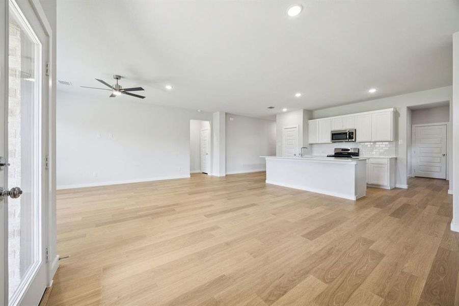 First Floor in the Heisman home plan by Trophy Signature Homes – REPRESENTATIVE PHOTO