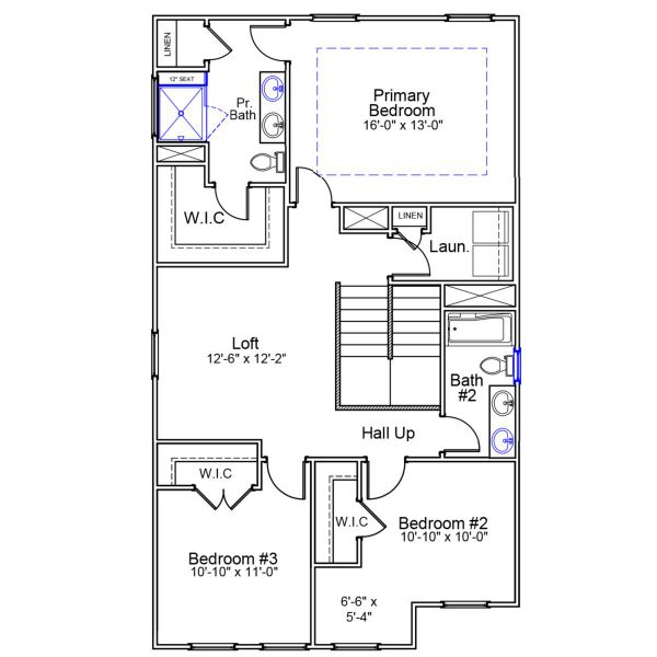 2D floor plan layout of this home in Ellington, Elgin, SC (Image 4).