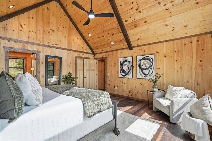 Furnished interior view inside a new home in , Mineral Bluff (Image 7).
