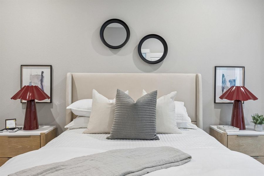 Furnished interior view inside a new home in , Houston (Image 38).