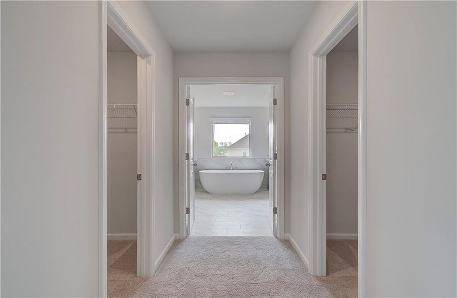 Spacious, unfurnished interior of a new home in Cambria at Traditions, Hampton (Image 14).