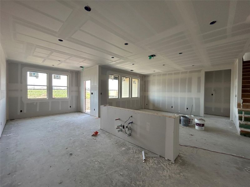 In-progress construction of a new home in Willow Springs, Buda, TX (Image 25).