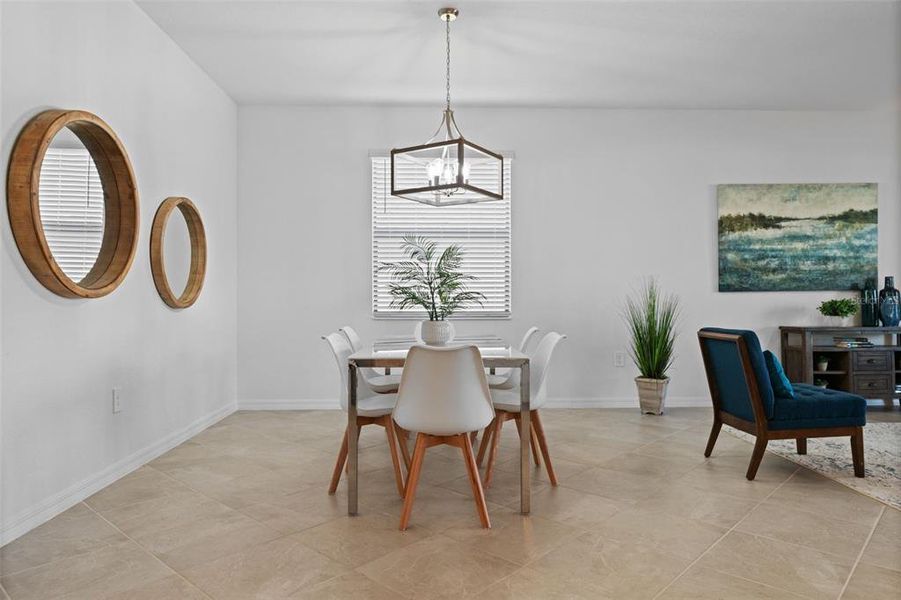 Furnished interior view inside a new home in , Port Charlotte (Image 9). Furnished interior view inside a new home in , Port Charlotte (Image 9).