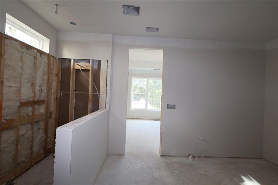 In-progress construction of a new home in Havencroft, Woodstock, GA (Image 9).