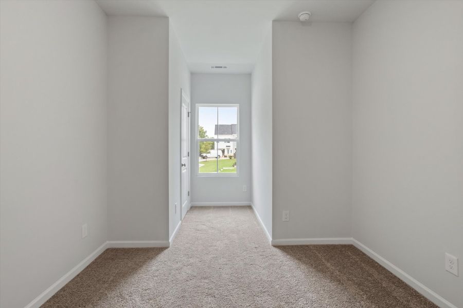 Spacious, unfurnished interior of a new home in Renaissance at White Oak, Garner (Image 23). Spacious, unfurnished interior of a new home in Renaissance at White Oak, Garner (Image 23).