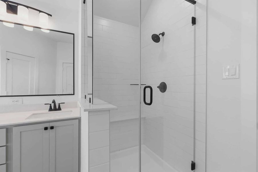 Furnished interior view inside a new home in Bridgeland, Elgin (Image 5).