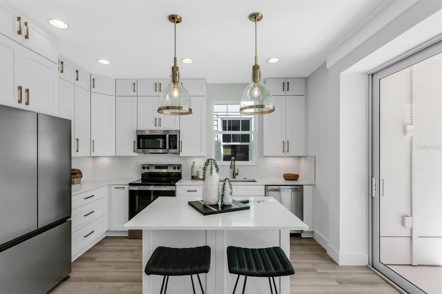 Furnished interior view inside a new home in , Tampa (Image 20). Furnished interior view inside a new home in , Tampa (Image 20).