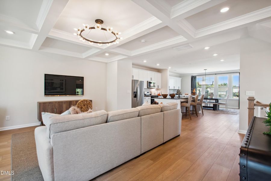 Pamlico - Parc Townes Model - main level