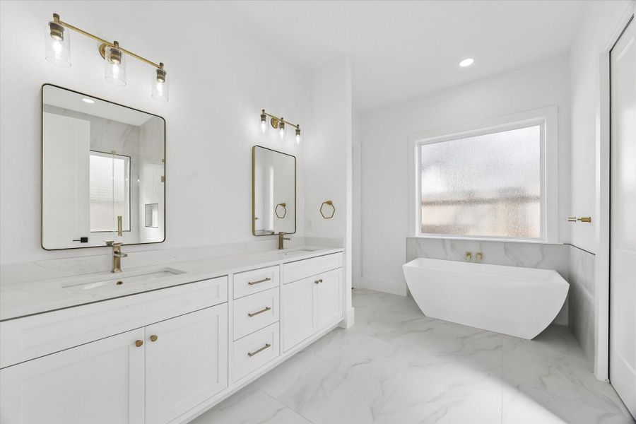 Furnished interior view inside a new home in , Houston (Image 6).